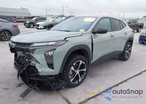 2024 Chevrolet Trax Fwd 1Rs из США, поврежденный, VIN KL77LGE22RC175514